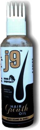 j9 HAIR GROWTH OIL (Black Sesame Oil Based) Hair Oil