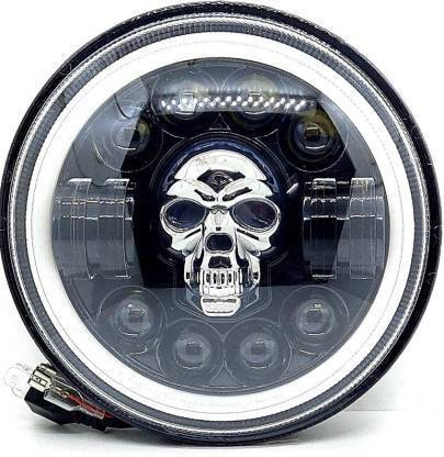auto trends LED Fog Light for Royal Enfield, Mahindra Bullet Trials 350, Bullet 350, Interceptor 650, Classic 500