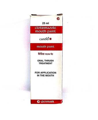 Candid mouth paint - oral thrush treatment