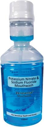 Zerosense Potassium Nitrate & Sodium Fluoride Mouthwash 150ml - Pepper Mint