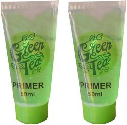 Red Ballons Green Tea Illumination Waterproof Primer Make Up Base (Pace Of 2) (100Ml) Primer  - 100 ml