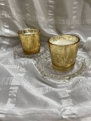sentient Mercury Votive Glass Candle Candle