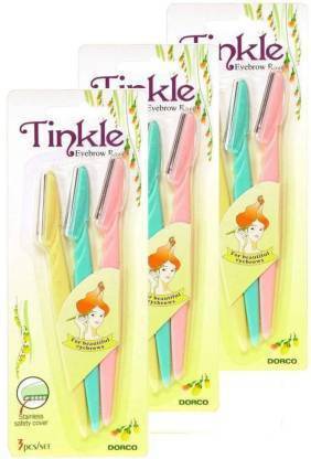 KEMTECH eyebrow razor pack of 3 (9 pcs) Eyebrow Thread