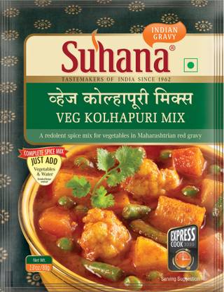 SUHANA Veg Kolhapuri 80G x 4 Pouch