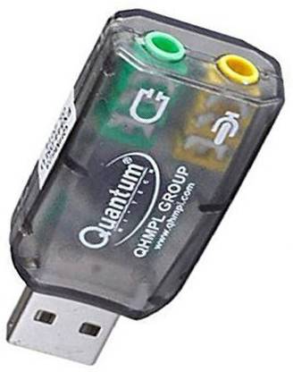 QHMPL usb sound laptop computer USB SOUND Q.... Sound Card
