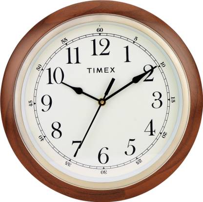 Timex Analog 25.4 cm X 25.4 cm Wall Clock