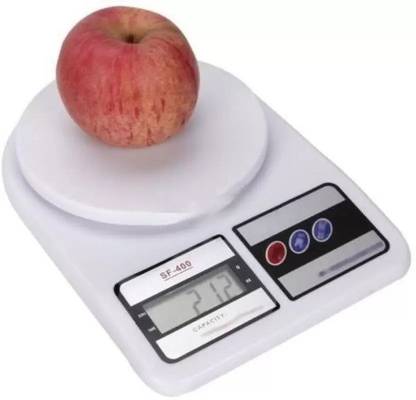 Grizzly Weighing Machine For Kitchen With LED Light, Digital Electronic Weight Scale 5 Kg Multipurpose Personal Use Health Home Gym Weighing Scale