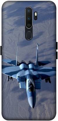 LUCKY MOBI.COM Back Cover for OPPO A5 (2020) ( airplane wallpaper) PRINTED BACK COVER