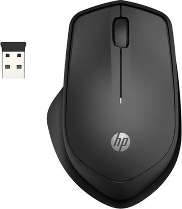 HP 280 Wireless Silent /Ergonomic Design,1AA battery gives 18 months life Wireless Ambidextrous Optical Mouse  with Bluetooth