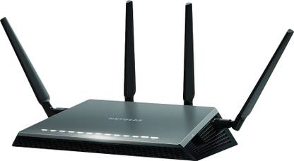 NETGEAR D7800-100PES Wireless Router 2.4 GHz, 5 GHz 2600 Mbps Wifi Speed Dual Band External Antenna Ethernet (Cable Broadband)
