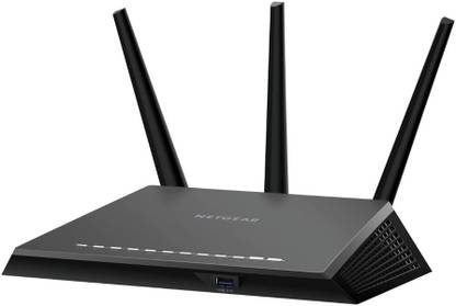 NETGEAR R7000P Wireless Router 2.4 GHz, 5 GHz 2300 Mbps Wifi Speed Dual Band External Antenna Ethernet (Cable Broadband)