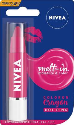 NIVEA Coloron Lip Crayon Hot Pink