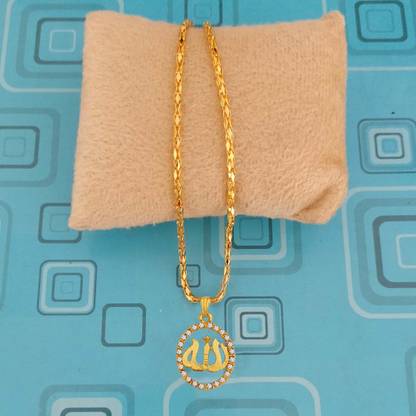 M Men Style Sterling Silver Brass Pendant