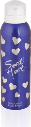SWEET HEART Bleu Deodorant Spray  -  For Women