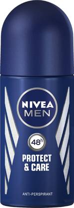 NIVEA Men Protect & Care Deodorant Roll-on  -  For Men