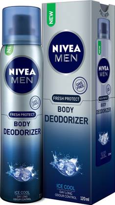 NIVEA Men Fresh Protect Body Deodorizer Ice Cool Deodorant Spray  -  For Men