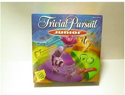 HASBRO GAMING Trivial Pursuit Junior Game (5th Edition) Board Game Accessories