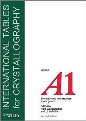 International Tables for Crystallography: v. A1