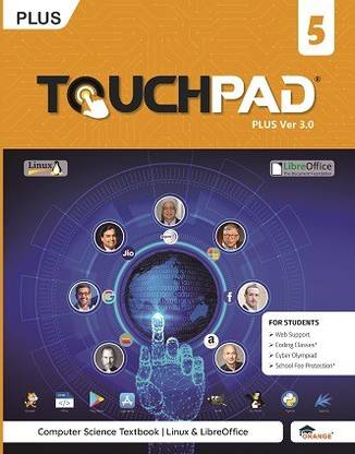 Touchpad Computer Book Plus Ver 3.0 (Libra Office & Linux) for Class 5