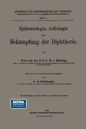 Epidemiologie, Aetiologie und Bekaempfung der Diphtherie