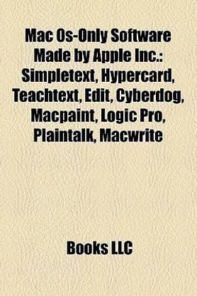Mac OS-Only Software Made by Apple Inc.