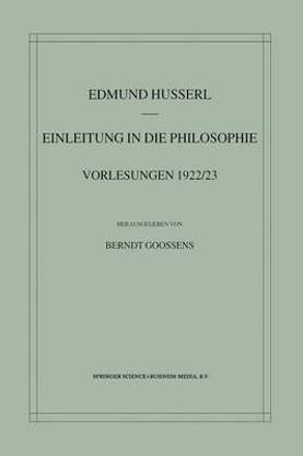 Einleitung in die Philosophie