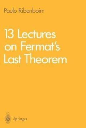 13 Lectures on Fermat's Last Theorem