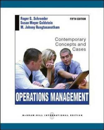 Operations Management: Contemporary Concepts and Cases  - Contemporary Concepts and Cases