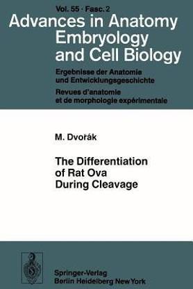 The Differentiation of Rat Ova During Cleavage