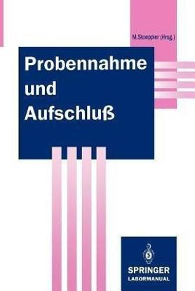 Probennahme und Aufschluss
