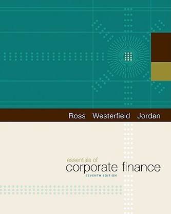 Essentials of Corporate Finance