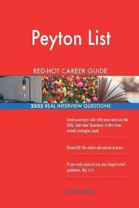 Peyton List RED-HOT Career Guide; 2535 REAL Interview Questions