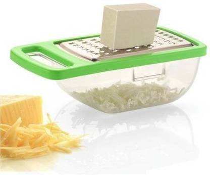 Delight Craft Cheese, Butter Grater with Handle and Storage Container for Kitchen Vegetable Grater & Slicer