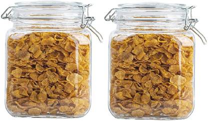 Sv Enterprise Glass Grocery Container  - 750 ml