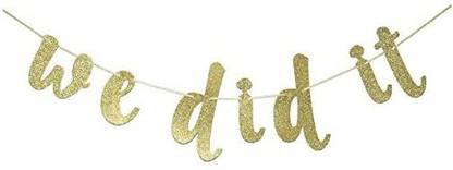JustParty Gold Party Decoration