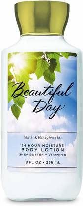 BATH & BODY WORKS Beautiful Day Body Lotion, Shea Butter + Coconut Oil