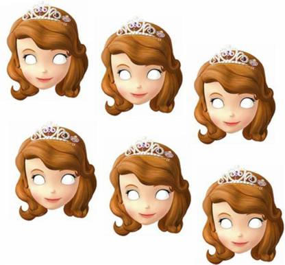 FUNCART Sofia Paper Face Mask, (10pcs/Pack)