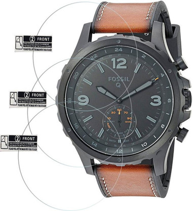 TODO DEALS Screen Guard for FOSSIL Q NATE HYBRID BROWN LEATHER Smartwatch  MM - TODO DEALS : Flipkart.com