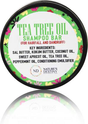Nature's Destiny Tea Tree Oil Shampoo Bar ( for Lice & Dandruff)