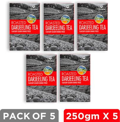 Goodricke Roasted Darjeeling Tea (250 GM)-Pack of 5 Black Tea Box