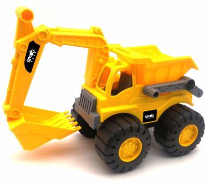 Galactic Friction Powered DigandDump Construction Toy for Kids Push and Go Feature Dig and Dump Construction Toy