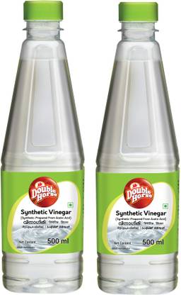 Double Horse Synthetic Vinegar 500ml (Pack of 2)|White Vinegar Vinegar
