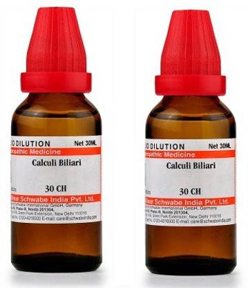 Dr.Willmar Schwabe India Calculi Biliar 30CH Liquid