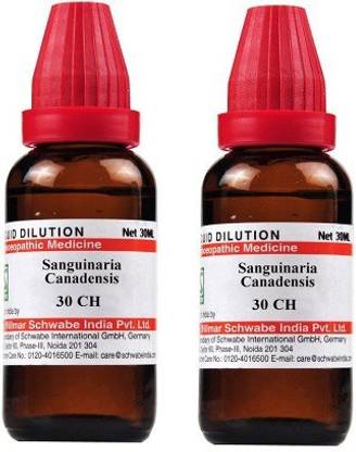 Dr.Willmar Schwabe India Sanguinaria Canadensis 30CH Liquid