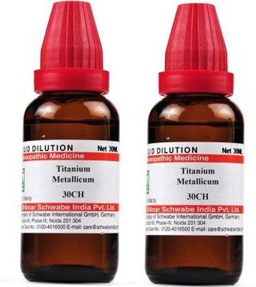 Dr.Willmar Schwabe India Titanium Metallicum 30CH Liquid