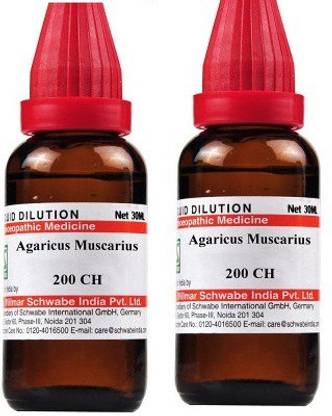 Dr.Willmar Schwabe India Agaricus Muscarius 200CH Liquid