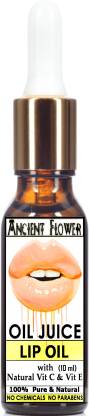 ANCIENT FLOWER - Oil Juice - LIP OIL - with Natural Vitamin A, C, E Natural