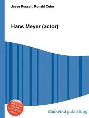 Hans Meyer (Actor)