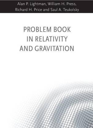 Problem Book in Relativity and Gravitation