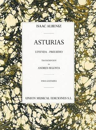 Albeniz Asturias Preludio (segovia) Guitar